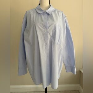 Jenni Kayne Light Blue Casual Button Down Shirt